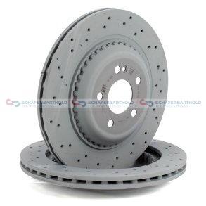 Bremseskive Bagaksel MERCEDES OE