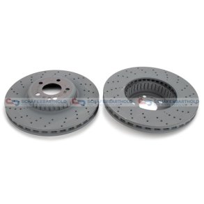 Bremseskive foraksel MERCEDES OE