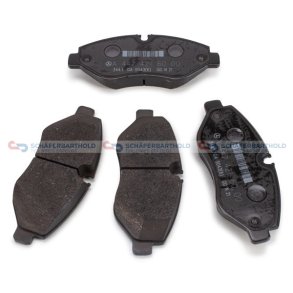 Bremseklodser foraksel|WVA:29192 MERCEDES OE