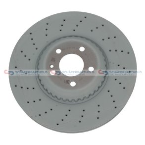 Bremseskive foraksel MERCEDES OE