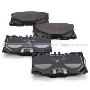 Bremseklodser foraksel|WVA:22586 MERCEDES OE