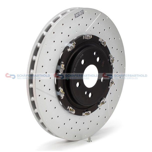 Bremseskive foraksel|-390mm BREMBO