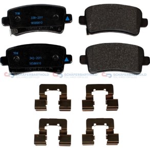 Bremseklodser Bagaksel|WVA:24421 OPEL OE