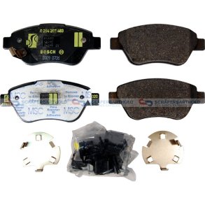 Bremseklodser foraksel|WVA:23982 OPEL OE