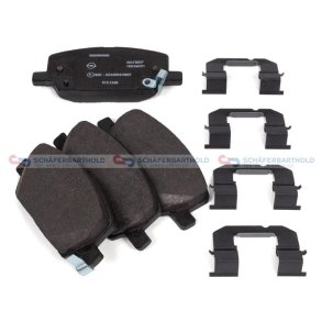 Bremseklodser foraksel|WVA:22311 OPEL OE