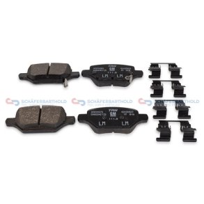 Bremseklodser Bagaksel|WVA:22930 OPEL OE