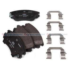 Bremseklodser foraksel|WVA:24412 OPEL OE