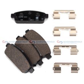 Bremseklodser Bagaksel|WVA:25096 OPEL OE