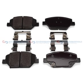 Bremseklodser foraksel|WVA:22140 22139 OPEL OE