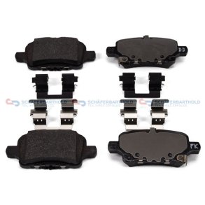 Bremseklodser Bagaksel|WVA:22129 OPEL OE