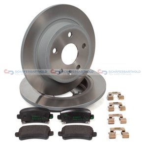 Bremsesæt skivebremser OPEL OE