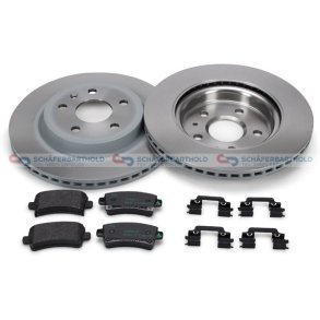 Bremsesæt skivebremser OPEL OE