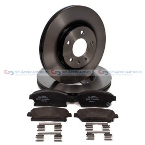 Bremsesæt skivebremser OPEL OE