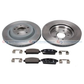 Bremsesæt skivebremser OPEL OE