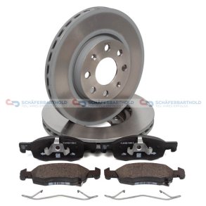 Bremsesæt skivebremser OPEL OE