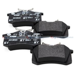 Bremseklodser Bagaksel|WVA:20961 VW OE