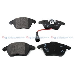 Bremseklodser foraksel|WVA:23587 VW OE