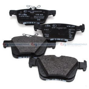 Bremseklodser Bagaksel|WVA:25008 VW OE