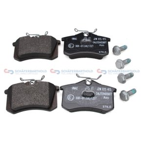 Bremseklodser Bagaksel|WVA:20961 VW OE