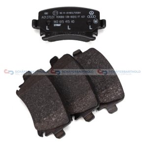 Bremseklodser Bagaksel|WVA:23914 VW OE