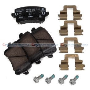 Bremseklodser Bagaksel|WVA:24483 VW OE