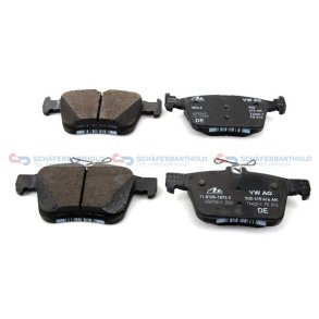Bremseklodser Bagaksel|WVA:25008 VW OE