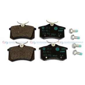 Bremseklodser Bagaksel|WVA:23554 VW OE