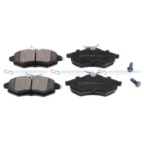 Bremseklodser  foraksel|WVA:23407 CIT/PEU OE