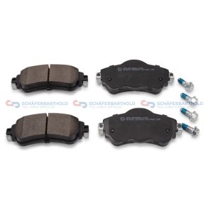 Bremseklodser  foraksel|WVA:25220 25221 CIT/PEU OE