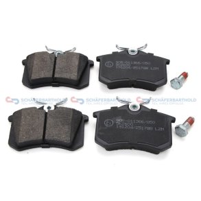 Bremseklodser  Bagaksel|WVA:23554 20961 CIT/PEU OE