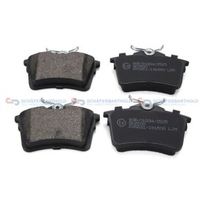 Bremseklodser  Bagaksel|WVA:24765 CIT/PEU OE