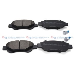 Bremseklodser  foraksel|WVA:23959 CIT/PEU OE