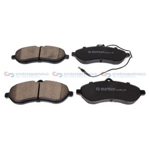 Bremseklodser  foraksel|WVA:24595 24608 CIT/PEU OE