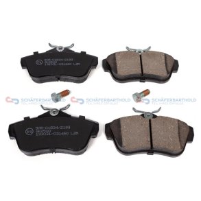 Bremseklodser  Bagaksel|WVA:24578 CIT/PEU OE