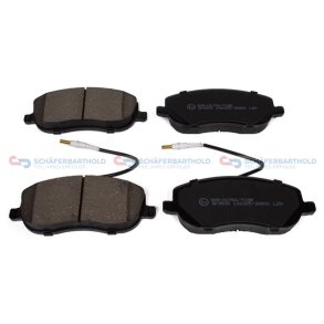 Bremseklodser  foraksel|WVA:20261 20267 CIT/PEU OE