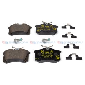 Bremseklodser Bagaksel|WVA:20961 CIT/PEU OE