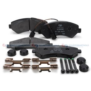 Bremseklodser foraksel|WVA:24467 CIT/PEU OE