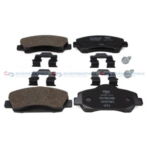 Bremseklodser foraksel|WVA:25251 CIT/PEU OE