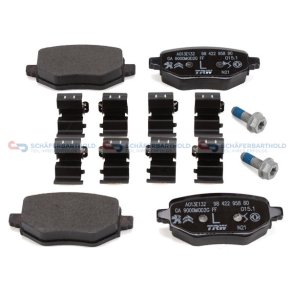 Bremseklodser Bagaksel|10mm|WVA:26199 26 CIT/PEU