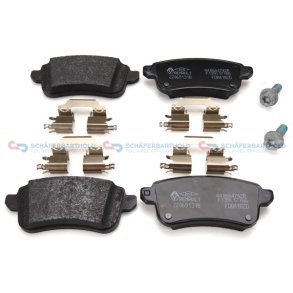 Bremseklodser BagakselWVA:24820 RENA./DACIA OE