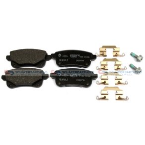 Bremseklodser BagakselWVA:24820 RENA./DACIA OE