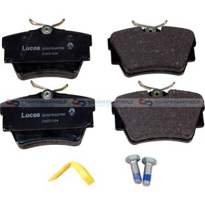 Bremseklodser BagakselWVA:23980 RENA./DACIA OE