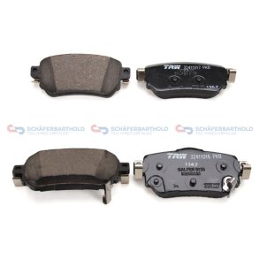 Bremseklodser BagakselWVA:25965 RENA./DACIA OE