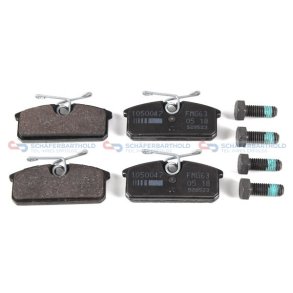 Bremseklodser BagakselWVA:25595 RENA./DACIA OE