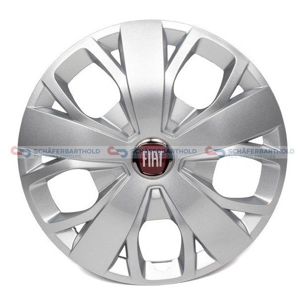 Navkapsel 16-silver FIAT OE