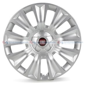Hjulkapsel 16-sølv FIAT OE