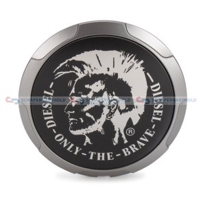 Emblem navkapselchrom/sort FIAT OE