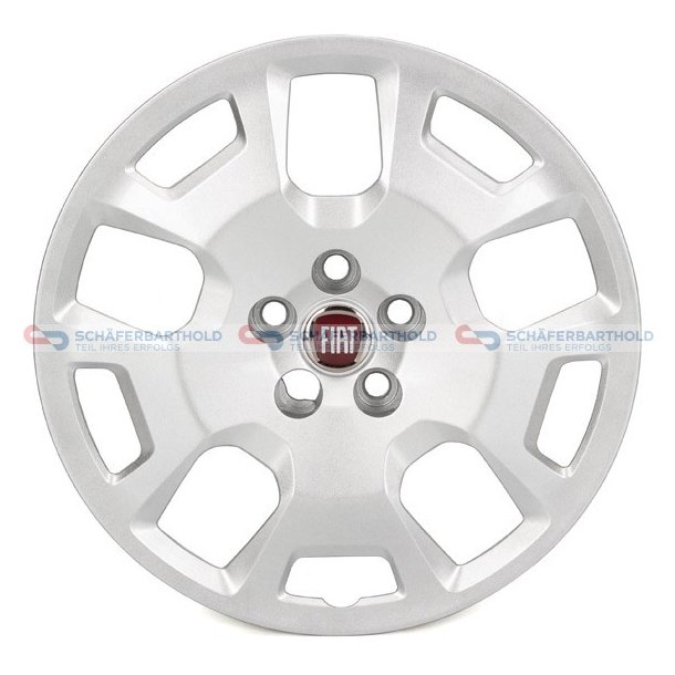 Navkapslar 16-silver FIAT OE