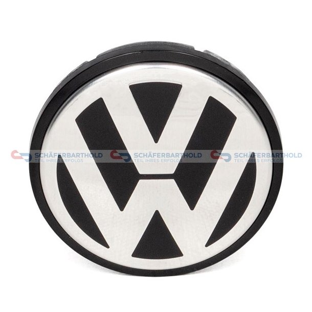 Emblem navkapsel16 17 18-krom/svart VW OE