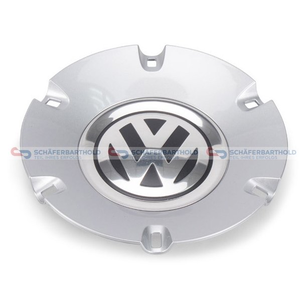 Emblem navkapsel16-silver VW OE